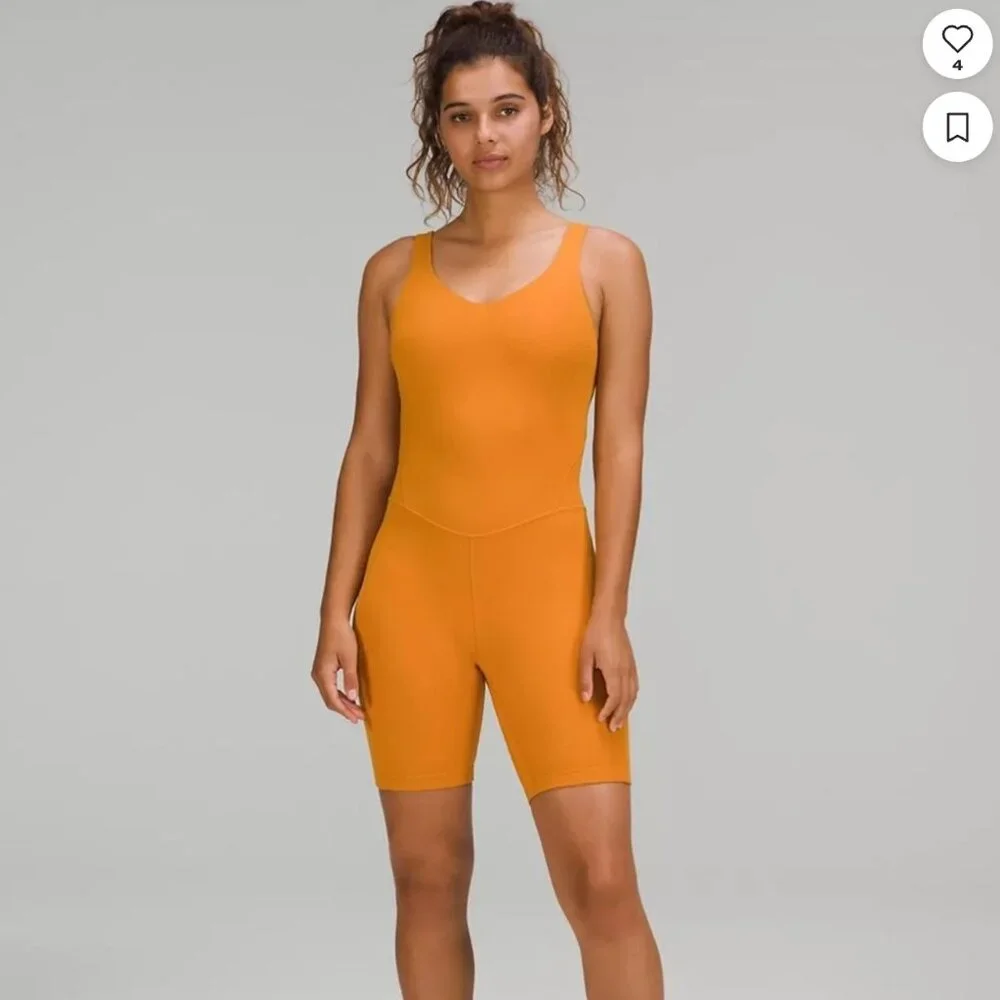 Lululemon Align Bodysuit Womens Size 4 Yoga Athleisure - Picture 2 of 11